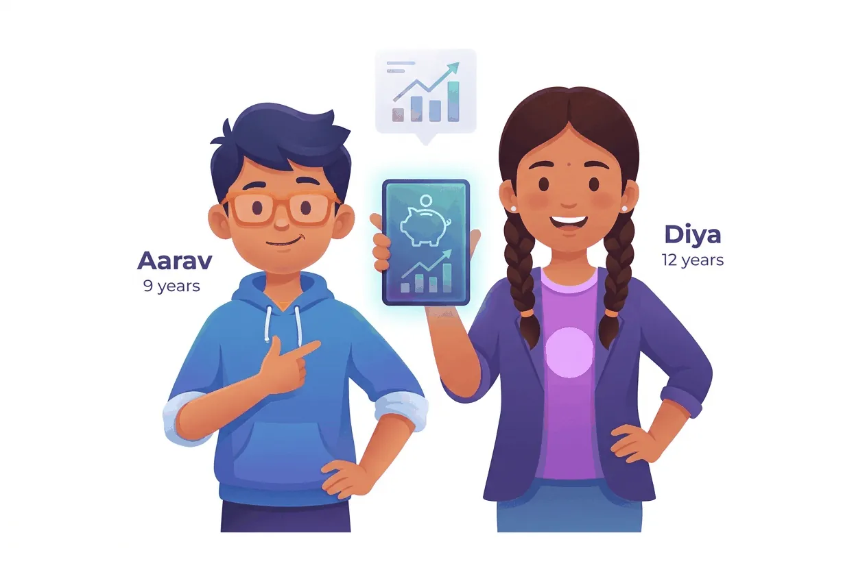 Aarav and Diya - FinJunior